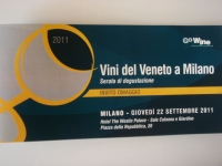 Vini del Veneto - Milan - Sept.22, 2011